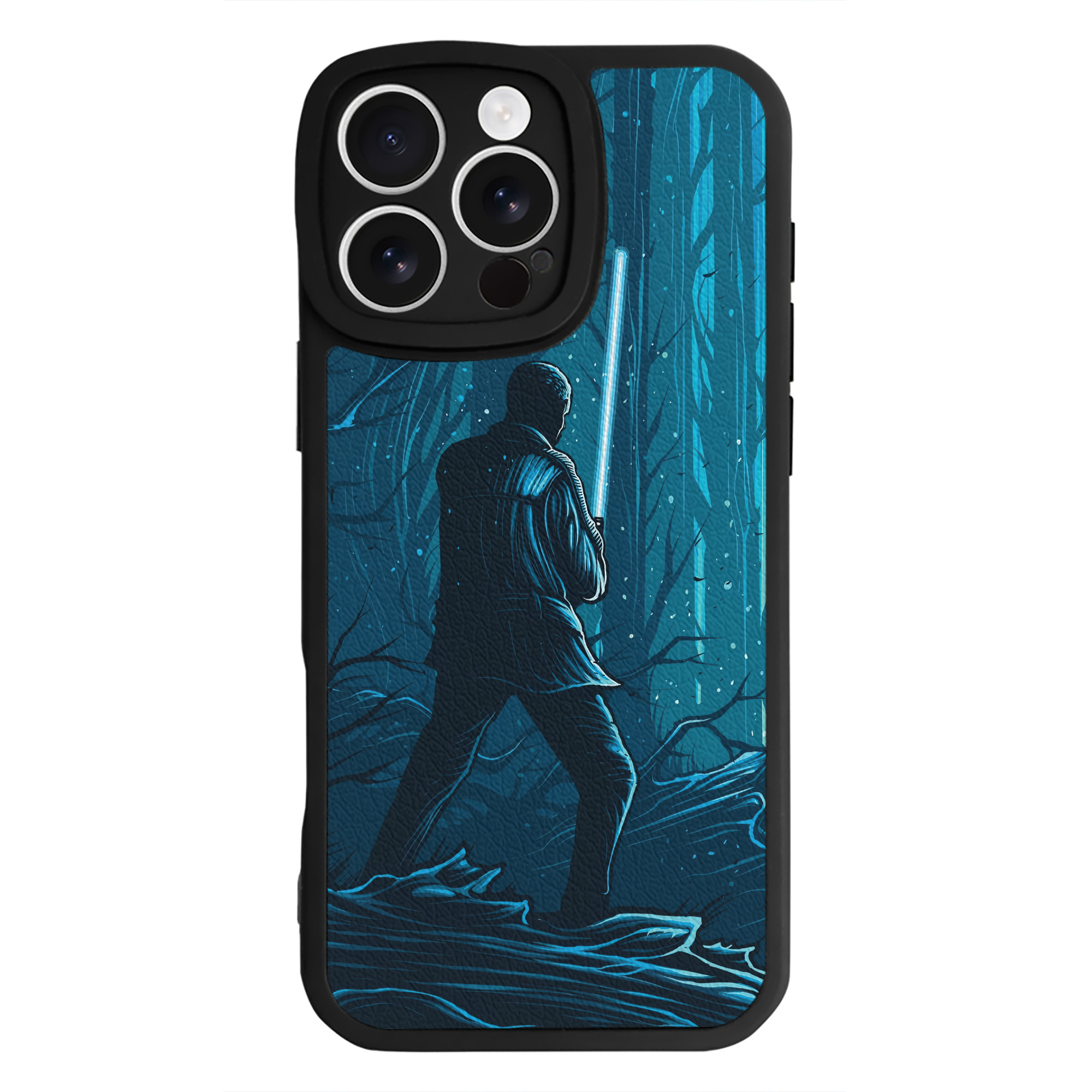 （画像用） スター・ウォーズ Star Wars 【iPhone 16シリーズ対応】シリコンスマホケース（レザー調） 材質：シリコン